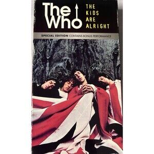 The Who - The Kids Are Alright VHS Special Edition - Contains Bonus Performances